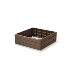 
                  PROSPERPLAST Rabata Ogrodowa Base Woody Rustykalna Cegła 756x756x250 mm IBWS-7587U